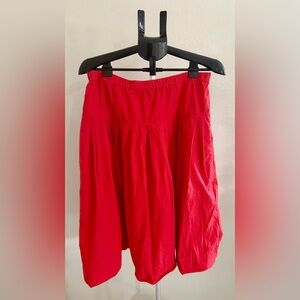Alex Mill Bright Red A-Line Skirt XL Women EUC